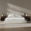 RECCI AirFrame Queen Upholstered Bed Frame with Plush Padded Headboard | Plush Padded Headboard, 360° Soft Foam Surround, Low Profile Cloud Bed Frame, No Box Spring Required, Easy Assembly|B0FR7X356M