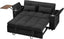 65'' 3-in-1 Folding Convertible Sofa Bed, Pullout Sofa