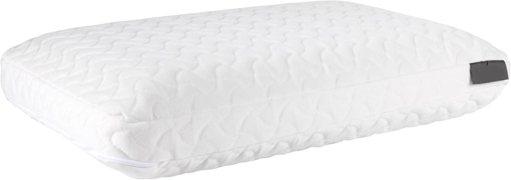 Cloud‑Feel Memory Foam Sleeping Pillow, Standard Size, White