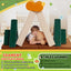 18PCS Modular Kids Play Couch - Junlge Theme