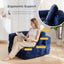 #S07 Colorful Single Folding Sofa Bed Compressible Sofa