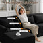 A04 Winzoo 116” Modular Sectional Cloud Couches with L Shaped Chaise