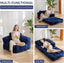#S07 Colorful Single Folding Sofa Bed Compressible Sofa