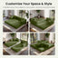 78.8"  Corduroy Boneless Convertible Sleeper Futon Sofa with Storage Pocket