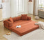 #S10 Chenille Folding Mattress Sofa Convertible Floor Sofa Bed