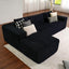 104" Cloud Sectional Couch with L-Shape Chaise,Modern Modular Sofa