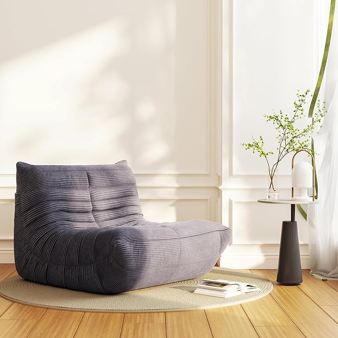 #S06 Bean Bag Chair,Lazy Floor Sofa Couch for Adults and Kids