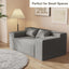 Cat-Scratch Resistant Linen Modern 3-Seater Sofa