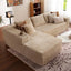 104" Cloud Sectional Couch with L-Shape Chaise,Modern Modular Sofa