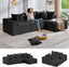 #A02,104" Cloud Sectional Couch with L-Shape Chaise,4 Seat Couches for Living Room Bedroom