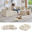 #A02,104" Cloud Sectional Couch with L-Shape Chaise,4 Seat Couches for Living Room Bedroom