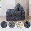 #S01 Corduroy Lazy Sofa Mattress Two in One Home Portable Compression Sofa