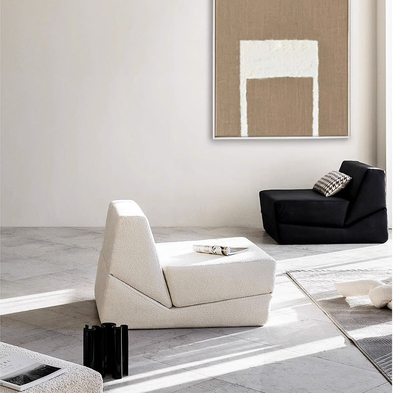 #S12 Foldable Compression Sofa Small Apartment Hotel Lazy Sofa Chair