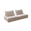 #S03 Compressible Sponge Single Sofa Corduroy Tofu Block Boneless Sofa