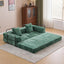 #S10 Chenille Folding Mattress Sofa Convertible Floor Sofa Bed