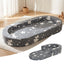 A-015,3-in-1 Foldable Travel Toddler Bed, Soft Foam Floor Lounger with Washable Cover, Star