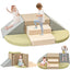 A-013,6-Piece Soft Foam Toddler Climbing Blocks, Indoor Climbing & Sliding Play Set for Baby 1-3