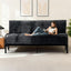 A-012,Full Size 10" Foldable Futon Mattress, Corduroy Shredded Foam Mattress with Straps, Frame Not Included