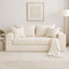 A-007,5-in-1 Convertible Corduroy Boneless Loveseat Sofa Bed with Ottoman, No Assembly