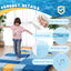 A-017,22Pcs Ocean‑Theme Modular Kids Play Couch, Convertible Fort Sofa Bed
