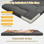 A-009,Japanese Floor Futon Mattress Twin Size, 4" Foldable Thick Tatami Sleeping Pad, Sofa Floor Cushion Bed