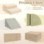 A-013,6-Piece Soft Foam Toddler Climbing Blocks, Indoor Climbing & Sliding Play Set for Baby 1-3