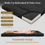 A-010,Full Size 4" Japanese Corduroy Futon Mattress, Foldable Roll-Up Floor Tatami Mat, Black