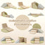 A-013,6-Piece Soft Foam Toddler Climbing Blocks, Indoor Climbing & Sliding Play Set for Baby 1-3