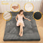 A-009,Japanese Floor Futon Mattress Twin Size, 4" Foldable Thick Tatami Sleeping Pad, Sofa Floor Cushion Bed